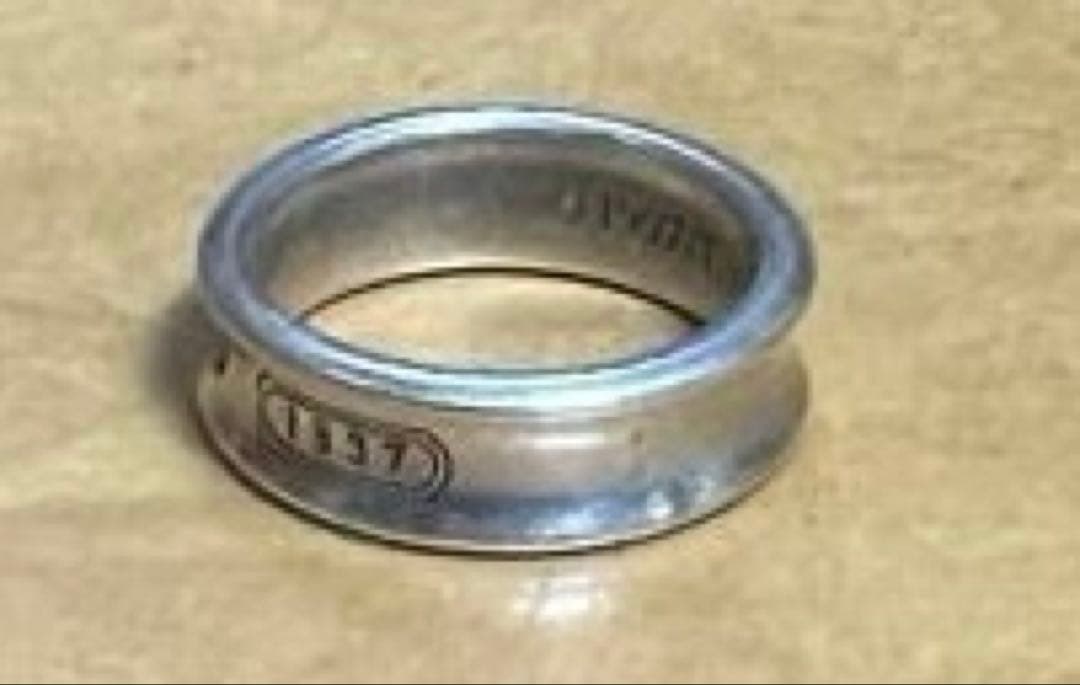 Tiffany & Co. 925 ナローシルバーリング　ティファニー　１６号