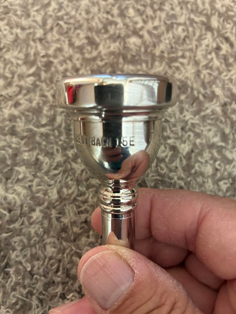 トロンボーンマウスピース細管3本Bach.15E.12E Schilke 43A