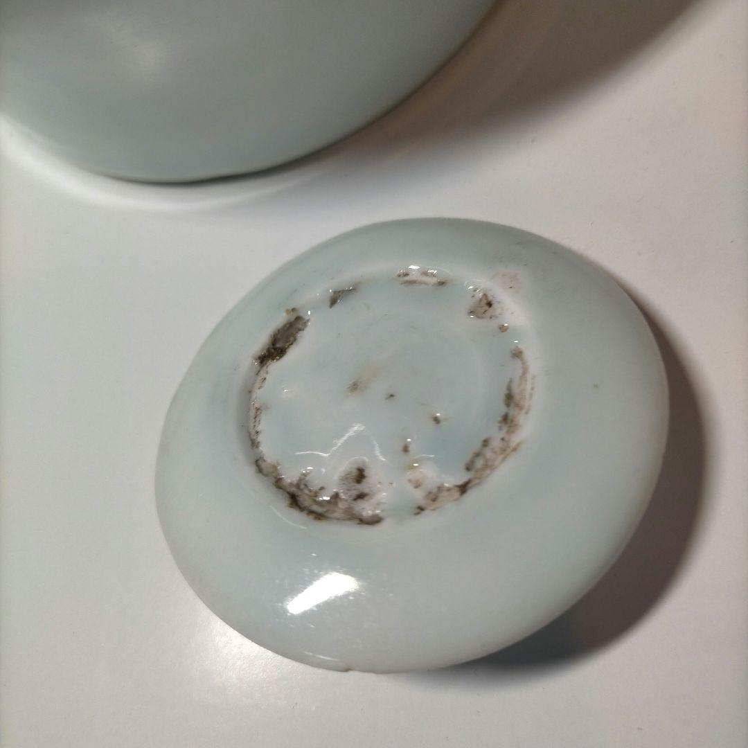 朝鮮古美術 　李朝白磁水注 　白磁提手水注