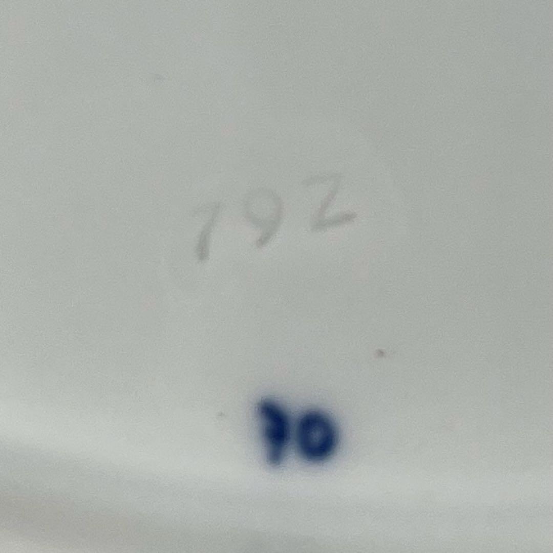 マイセン　ブルーオニオン　特大プレート　直径35㎝　東な7-0831⭐︎1F