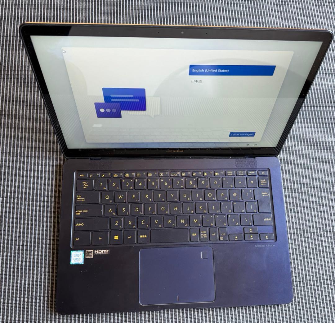 美品　ASUS 軽量薄型　ノートパソコン ZenBook 16GB 1TB