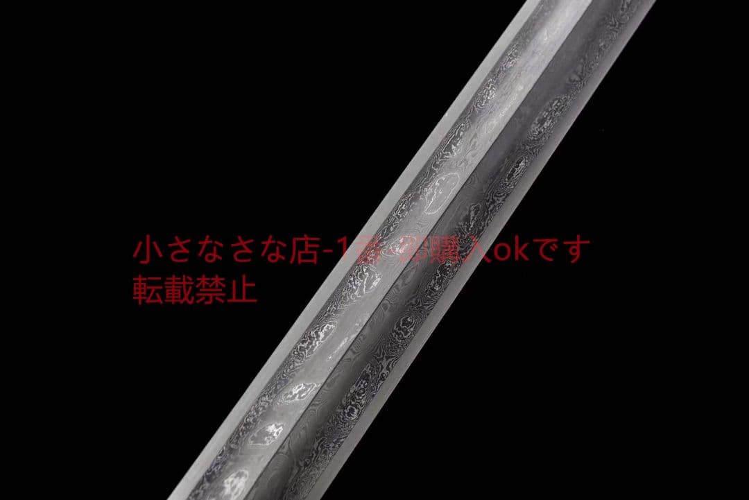 銅装模様鋼臥龍剣   古兵器 武具 刀装具 日本刀 模造刀 居合刀