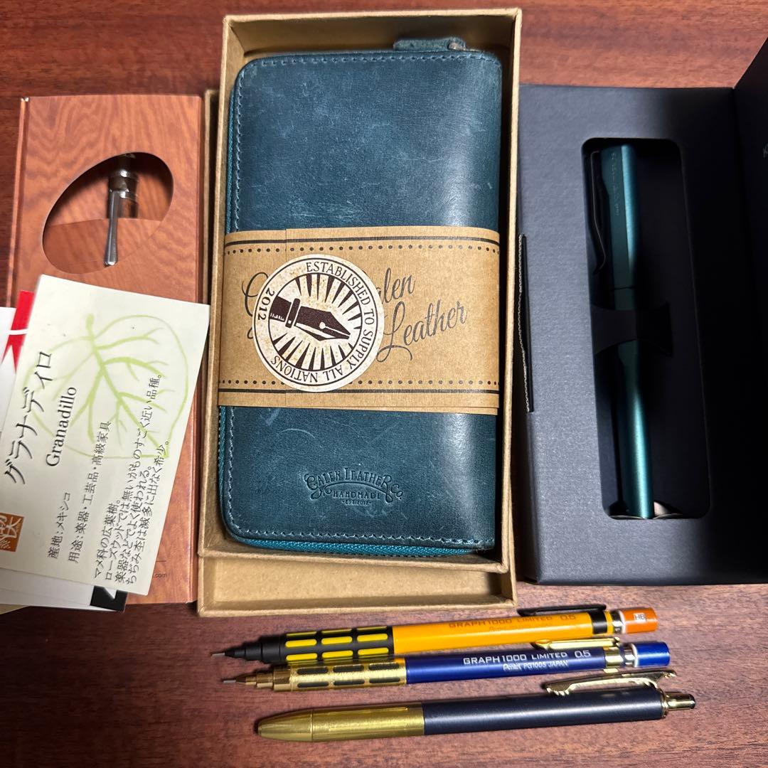 も*こ様 工房楔、クルトガダイブ、ガレンレザー