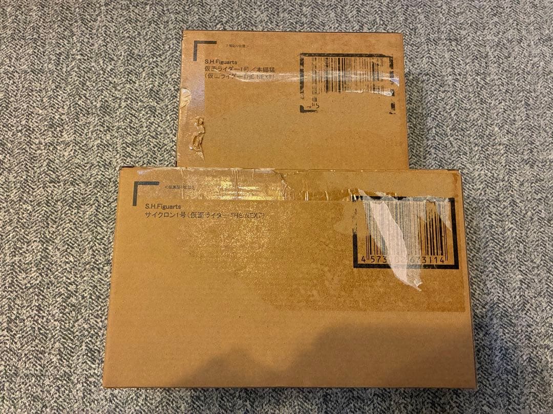 【新品】真骨彫　本郷猛　1号　tne next　フィギュアーツ　サイクロン号