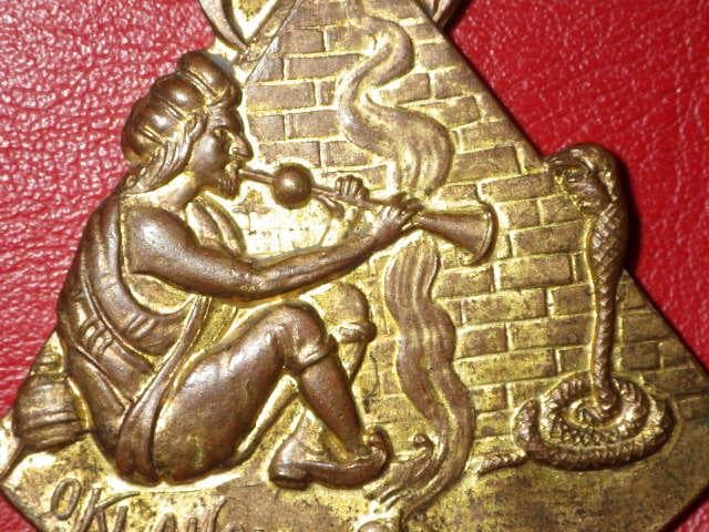 20’S★フリーメイソン★蛇使い★ピンズ★バッジ★ビンテージ★シュライン