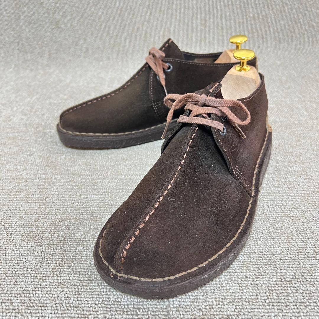 未使用品級✨クラークス Clarks デザートトレック ブラウン スエード 7
