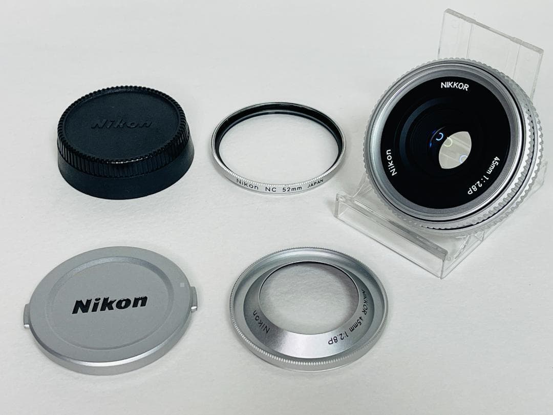 Nikon ニコン Ai-S NIKKOR 45mm F2.8 P シルバー