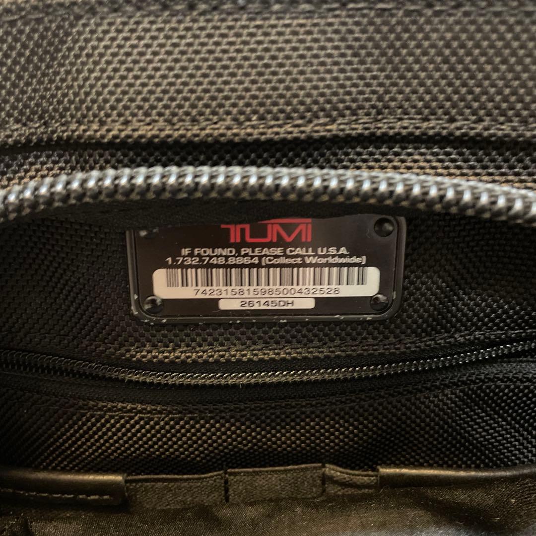 【美品】TUMI ビジネスバッグ 黒 26145DH