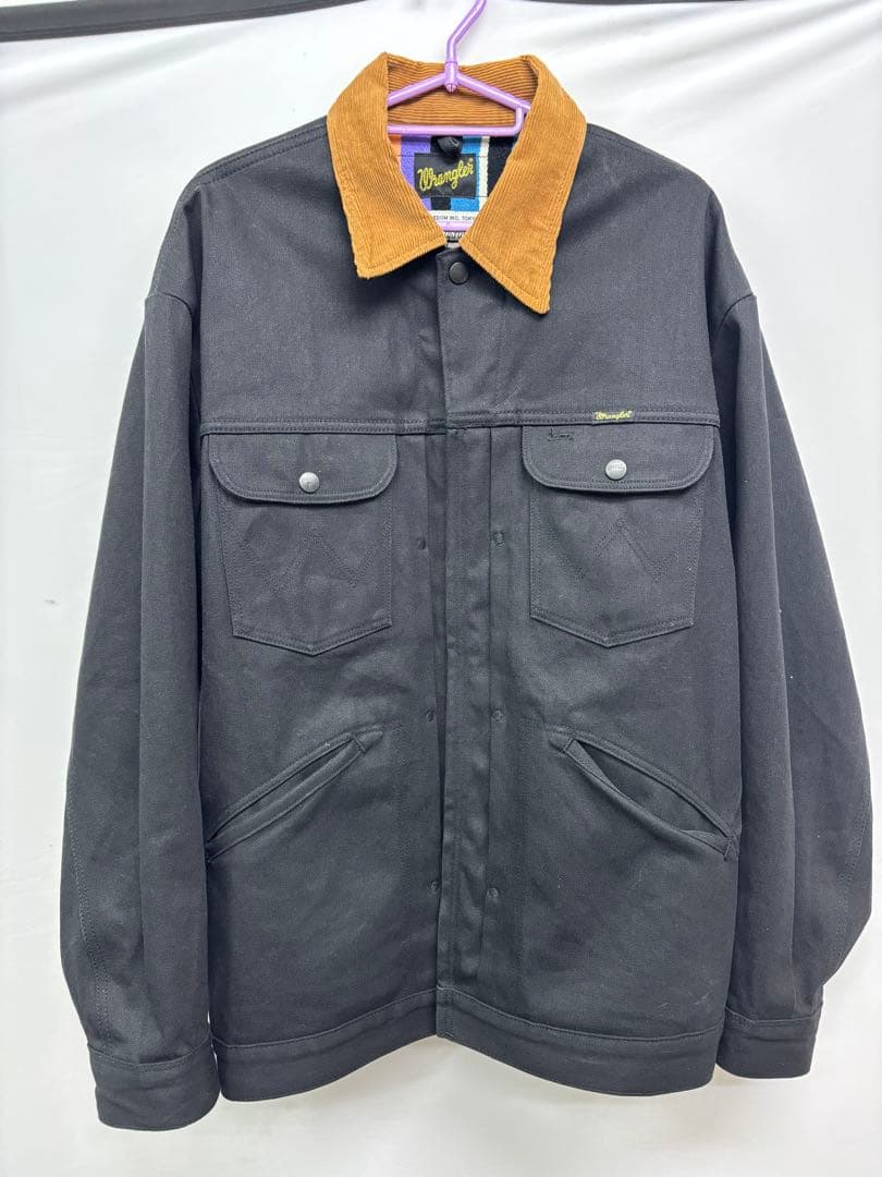 tum ワコマリア　Wrangler ブラックデニムジャケット