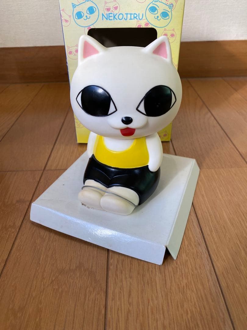 ねこぢる icバンク ソフビ　貯金箱　2体セット　大和堂　ねこぢるうどん