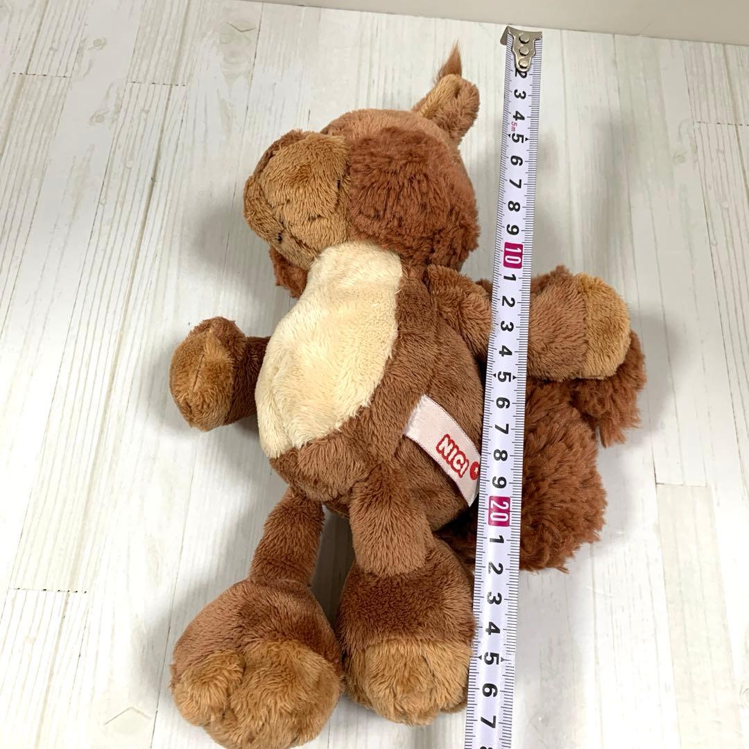 P☆ NICI ニキ ぬいぐるみ クインシー リス りす