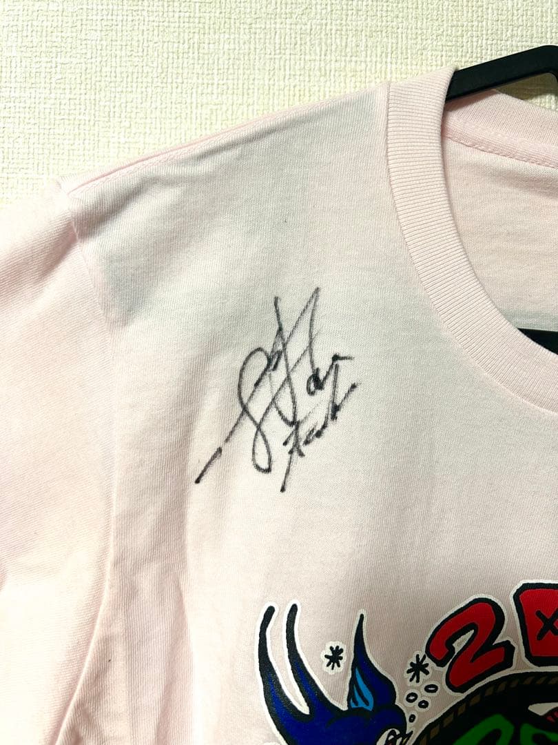 【メンバー全員サイン入り】 HEY-SMITH 半袖 Tシャツ