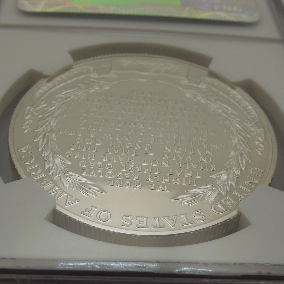 ★最高鑑定 2009年 アメリカ リンカーン 1ドル 銀貨 NGC PF70