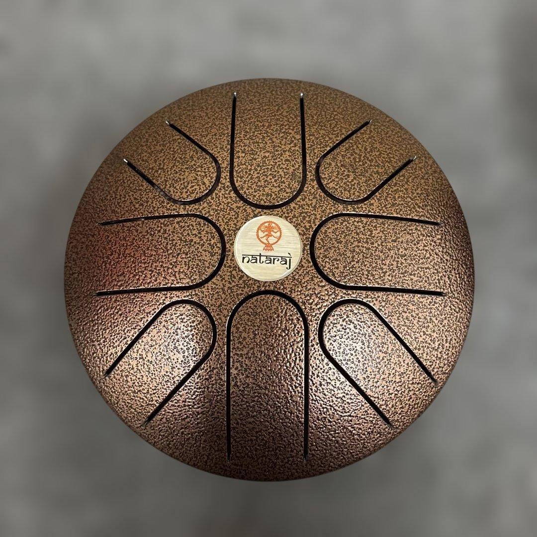 即決 nataraj タングドラム 打楽器