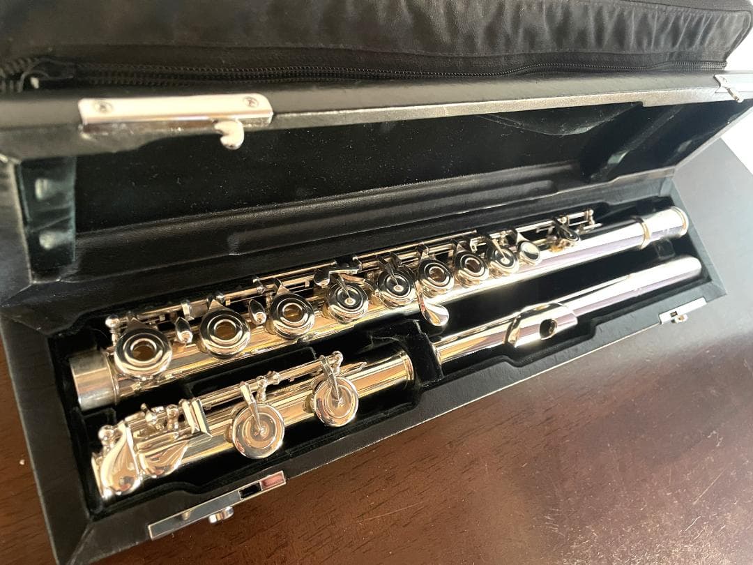 パール フルート 総銀製 カンタービレ インラインリングキー Ｅメカ付き