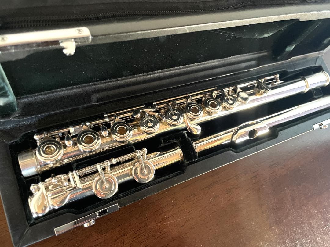 パール フルート 総銀製 カンタービレ インラインリングキー Ｅメカ付き