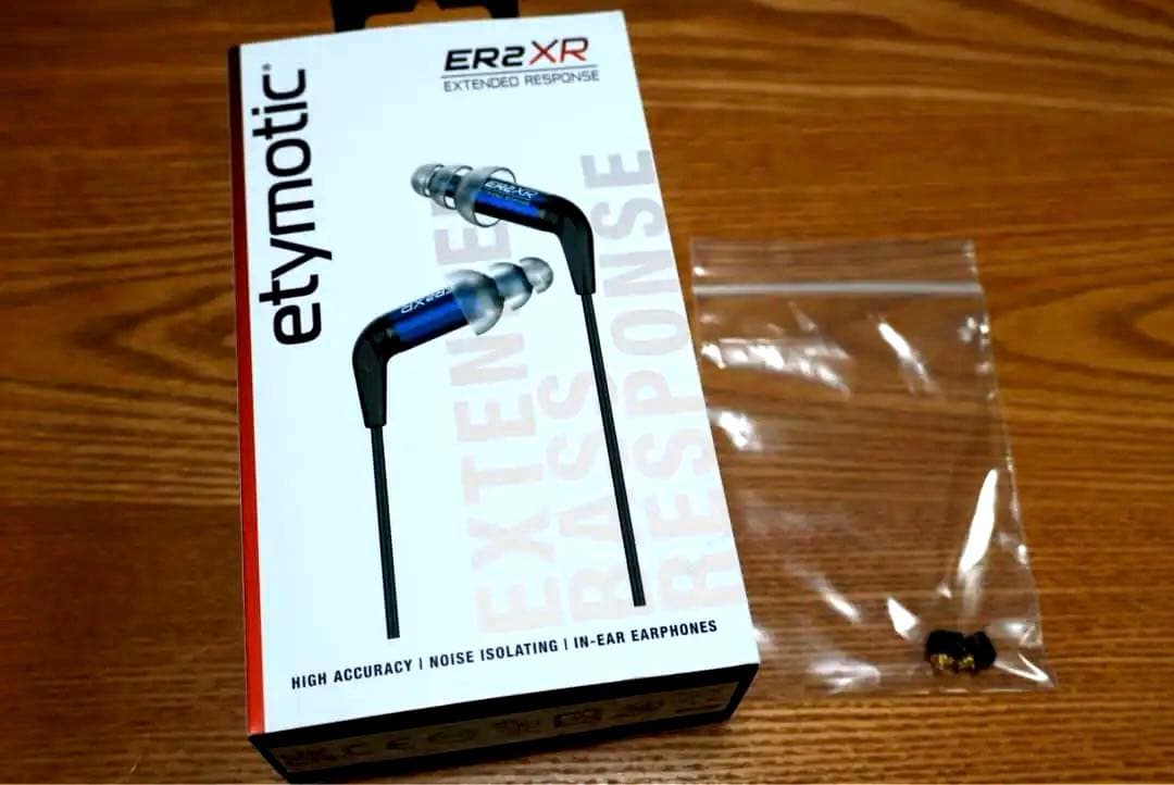【超美品、ほぼ未使用】etymotic ER2XR +MMCX変換アダプタおまけ