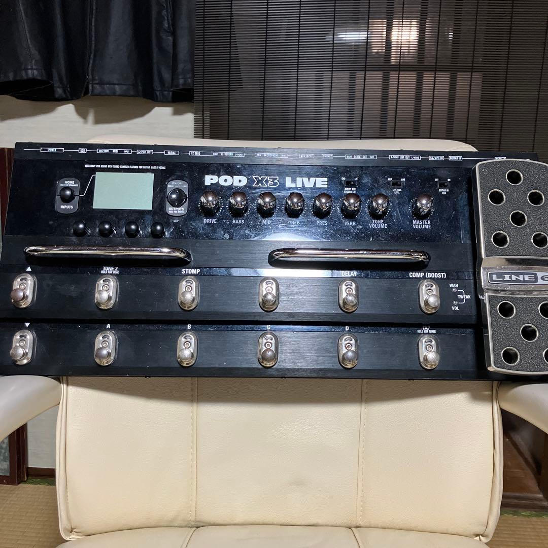 Line6 POD X3 LIVE マルチエフェクター
