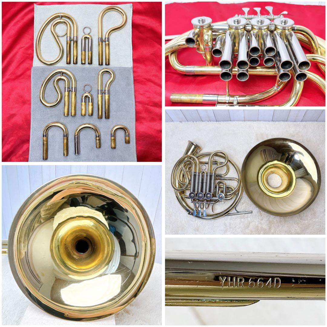 YAMAHA ヤマハ YHR-664D フルダブルホルン マウスピースなし