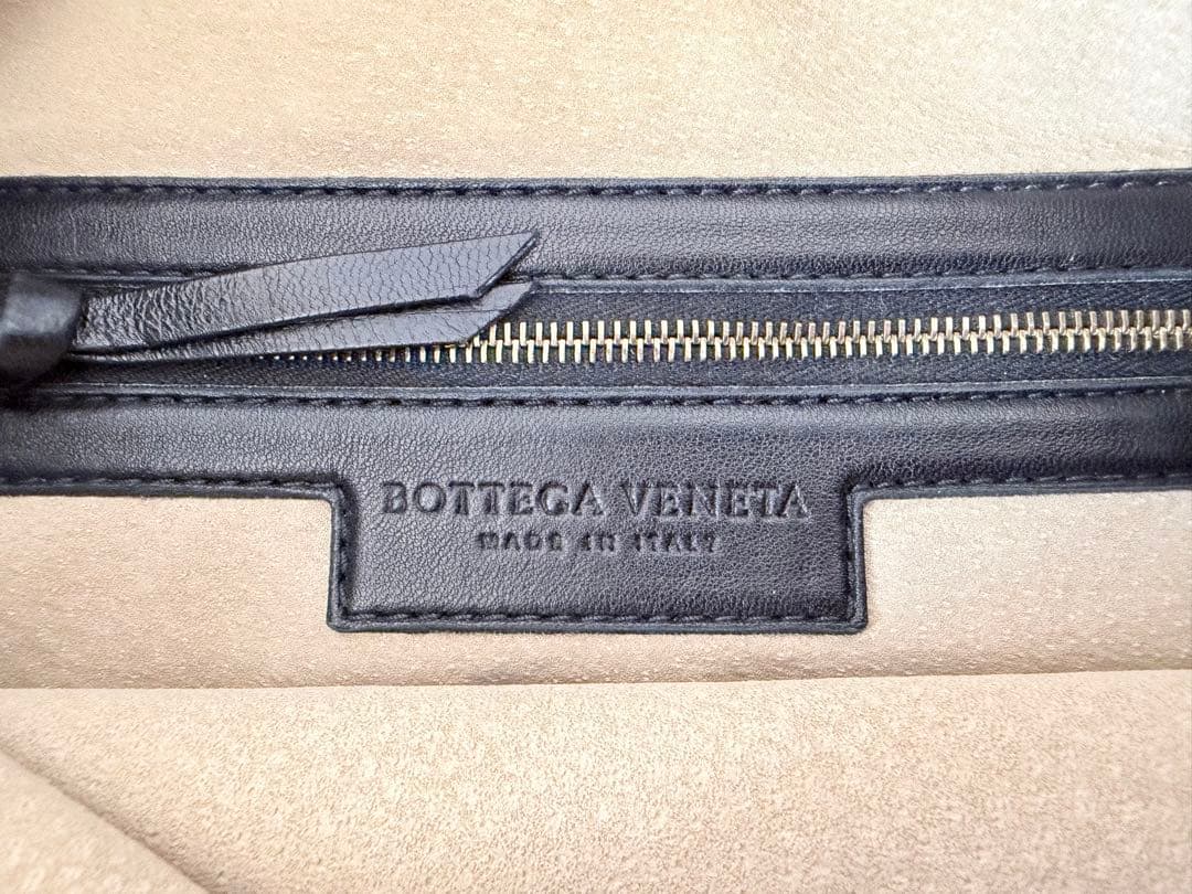 ボッテガヴェネタBottega Veneta☆ホーボーショルダーバック☆ブラック