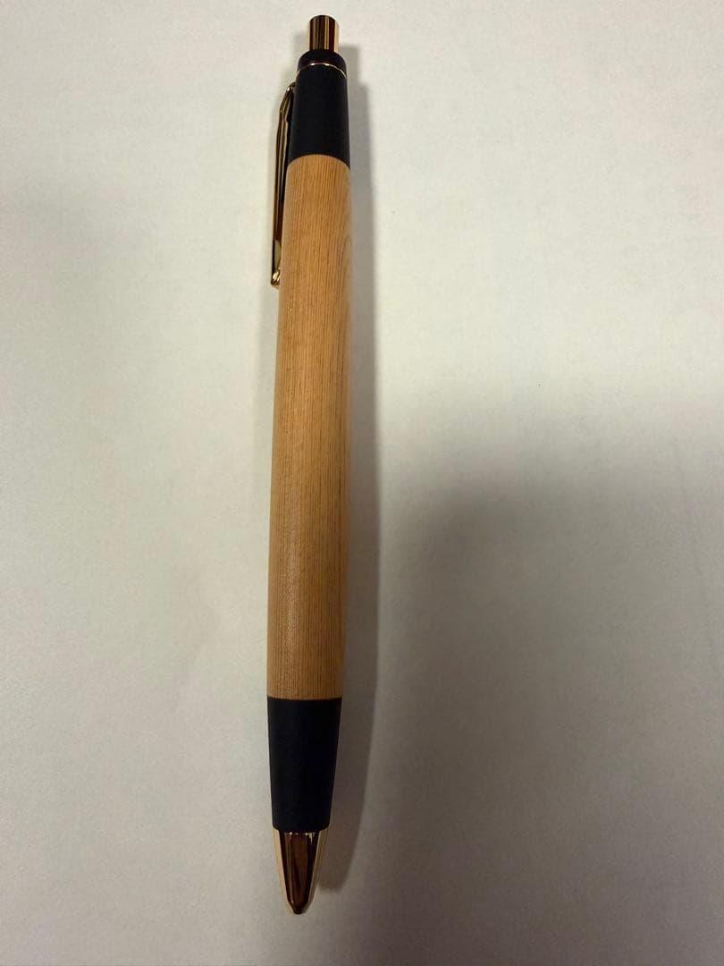 新品　木曽檜のシャープペンシル × 1 金具の色: ゴールド名入れなし