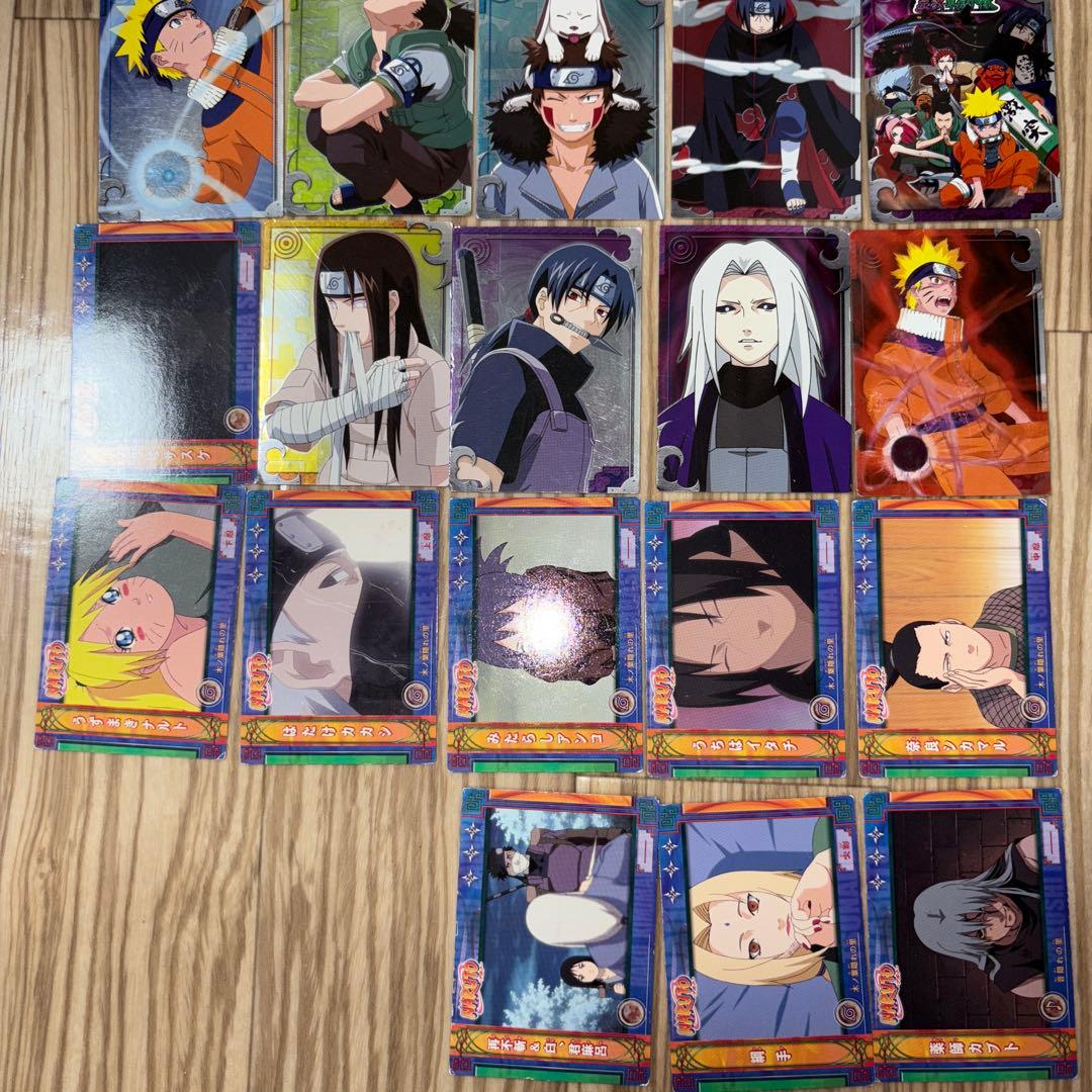 d*3様 ナルト　トレーディングカードガム　エッチングカード　まとめ売り