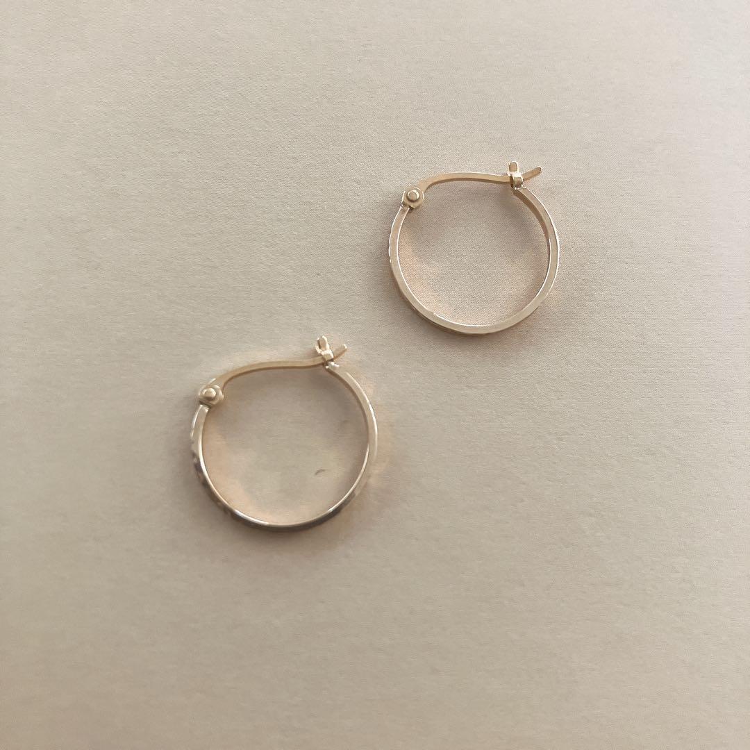 ete K10YG クレール カット ピアス エテ