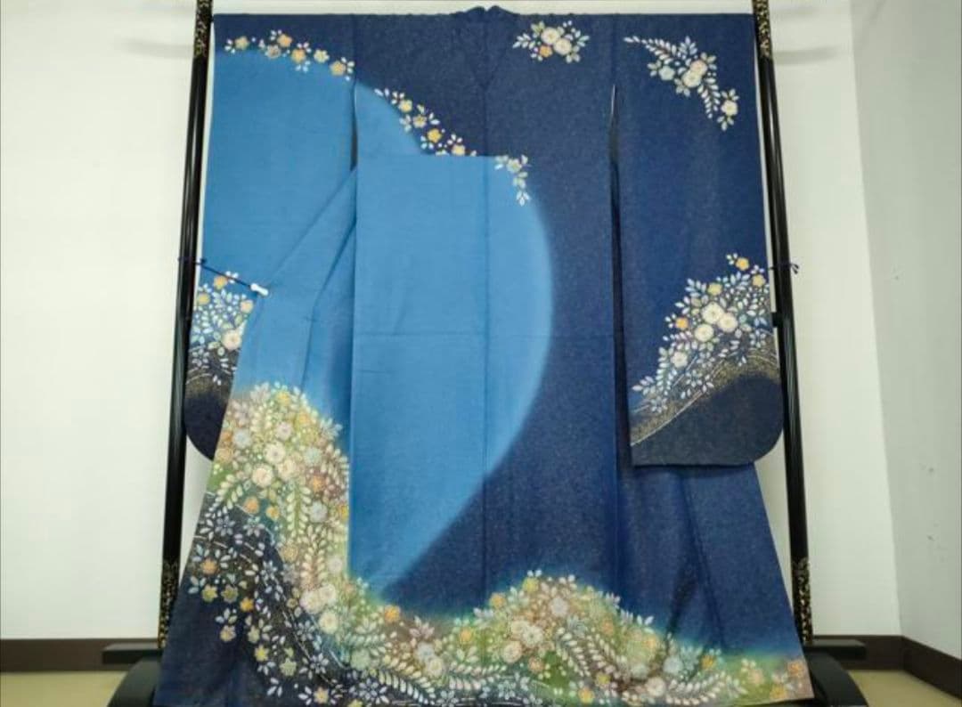 プロフ必読☆やまと謹製☆翠山工房☆徳永憲峯☆金通し☆辻が花☆絞り☆金彩