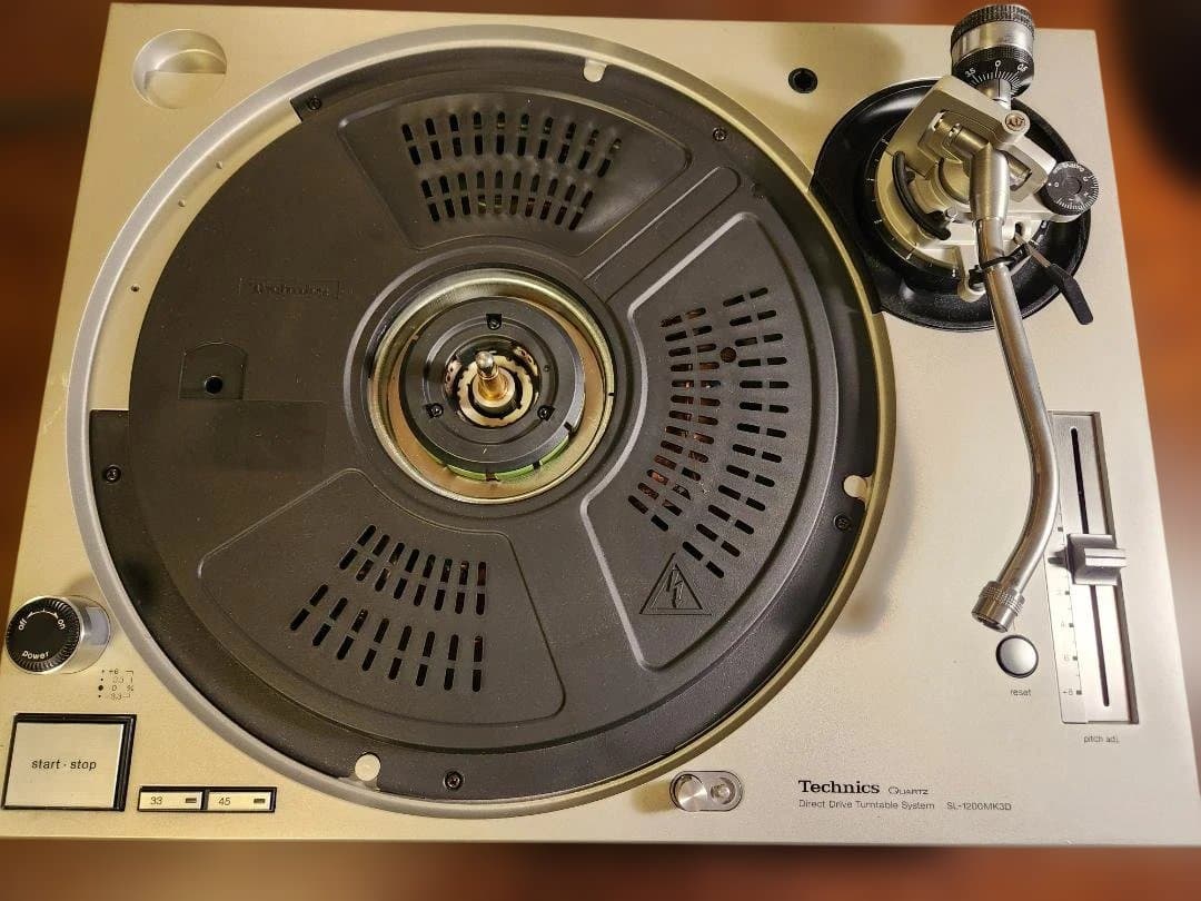 ☆超美品『Technics SL-1200MK3DS』×2台　ターンテーブル