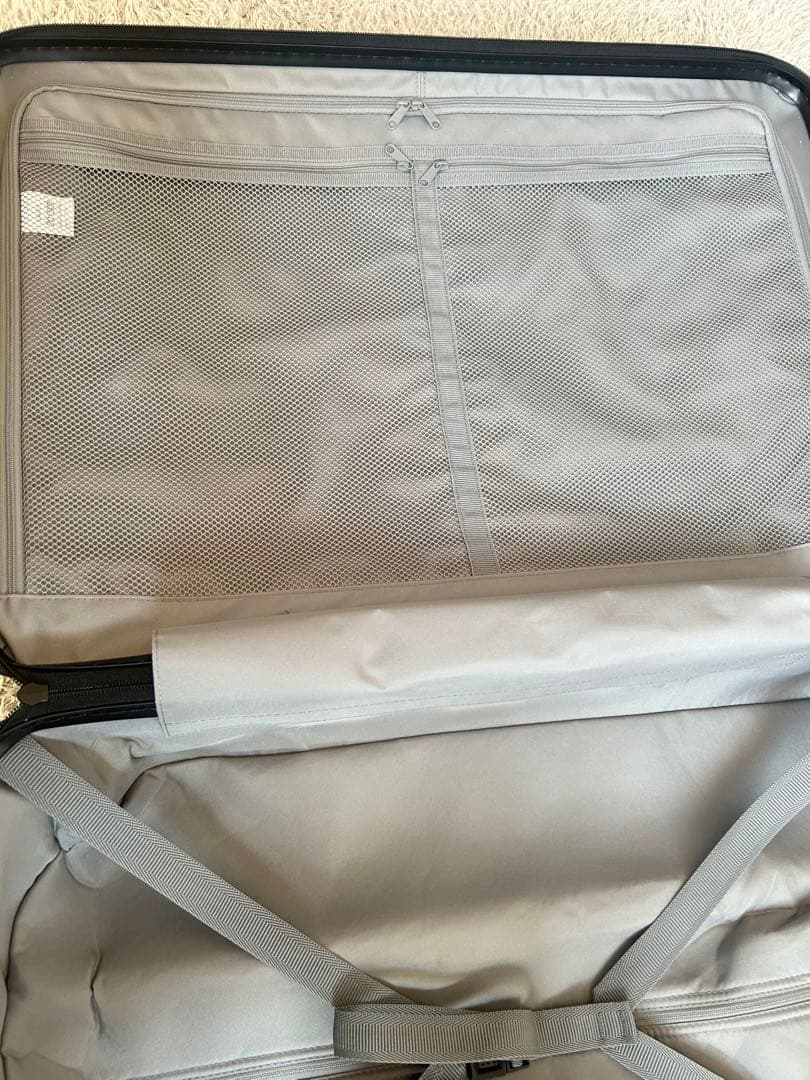 無印良品 キャリーケース バーを自由に調節できる ハード スーツケース 63L