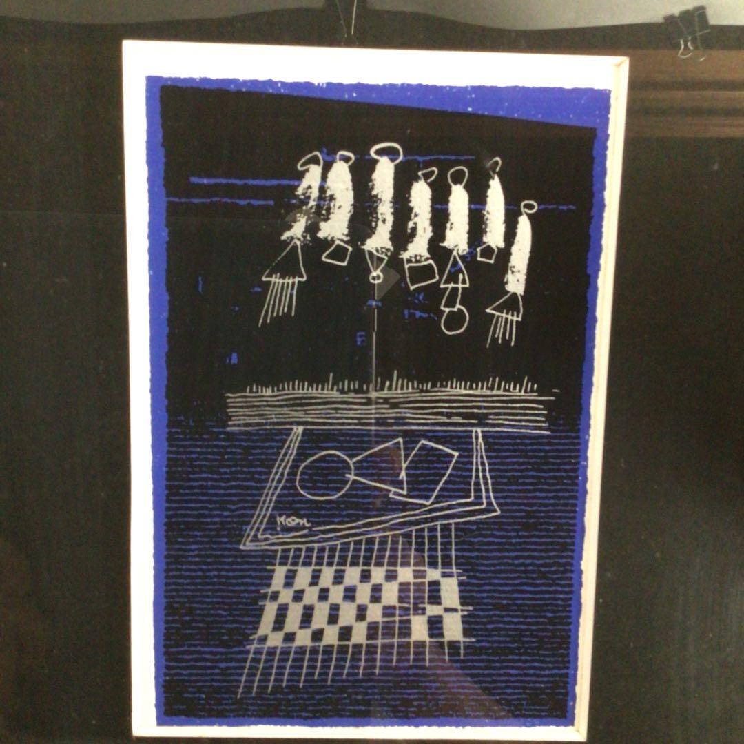 No5004額装　ポストカード5枚　黒澤明「夢」他　グラフィックアート 送料無料