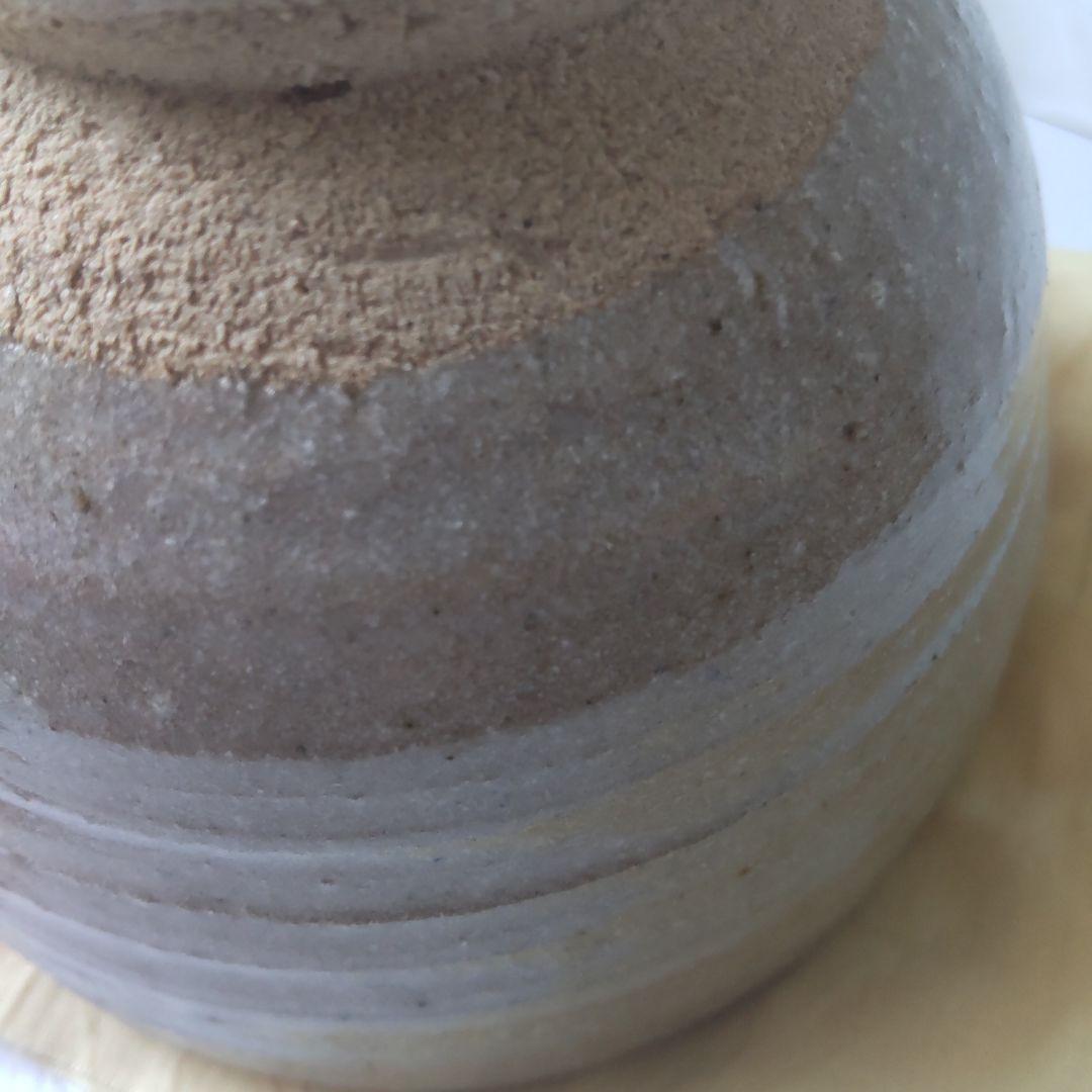 溝上一薊 作 唐津茶碗 唐津焼 共箱 共布 茶碗 茶道具 抹茶碗 新品 未使用