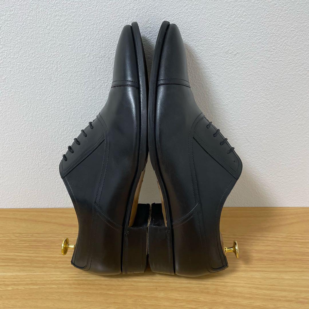 グッチ 547662 バック ロゴ ストレート チップ 革靴　11