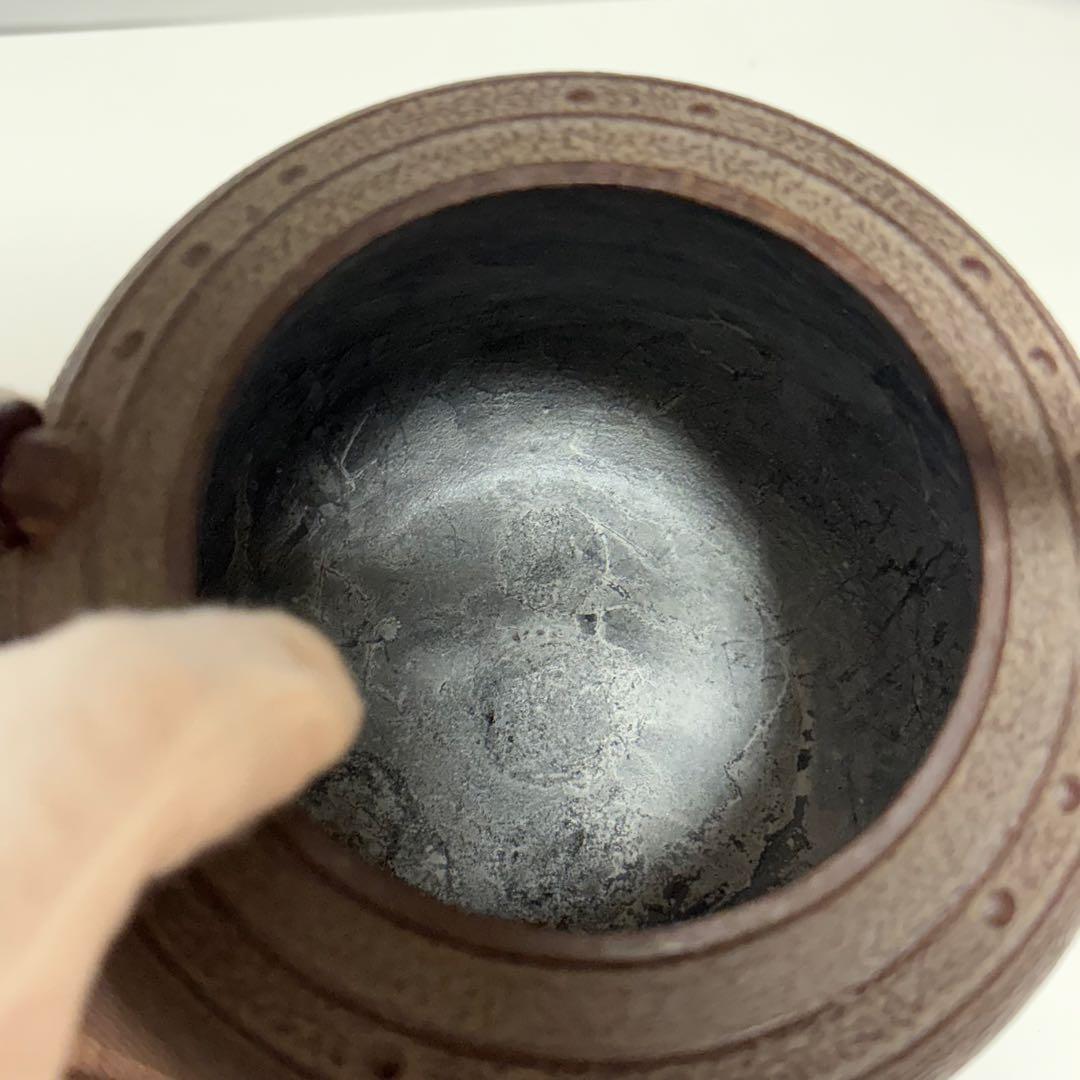 【未使用保管品】正寿堂 特製鉄瓶 鐵瓶 高橋敬典