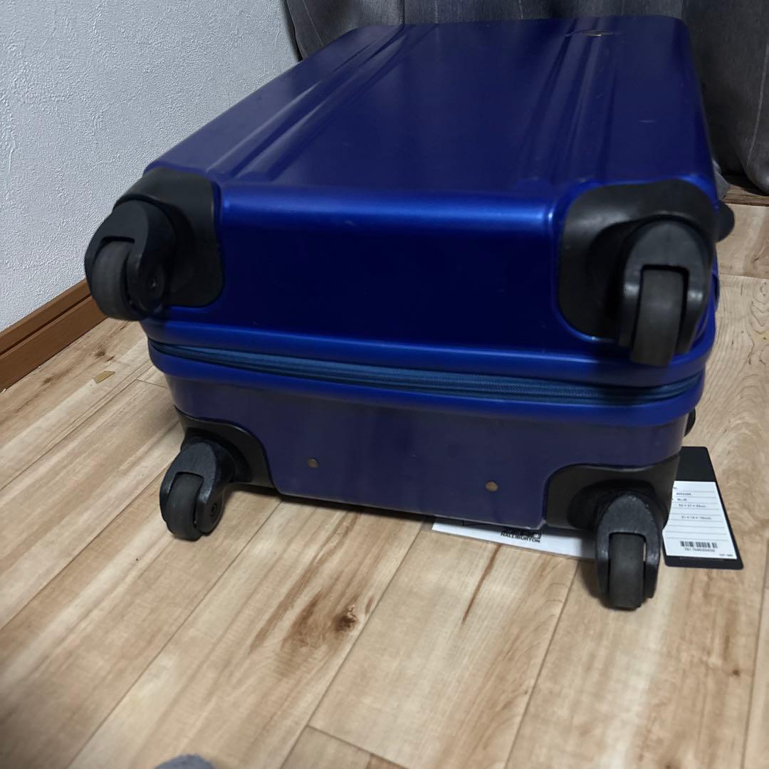 ゼロハリーバートン　キャリーケース　4輪　ブルー　約55L 状態良い　最安値