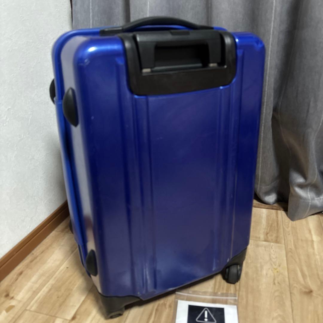 ゼロハリーバートン　キャリーケース　4輪　ブルー　約55L 状態良い　最安値