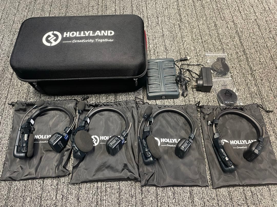 Hollyland Solidcom C1 ワイヤレスインカムシステム　4個