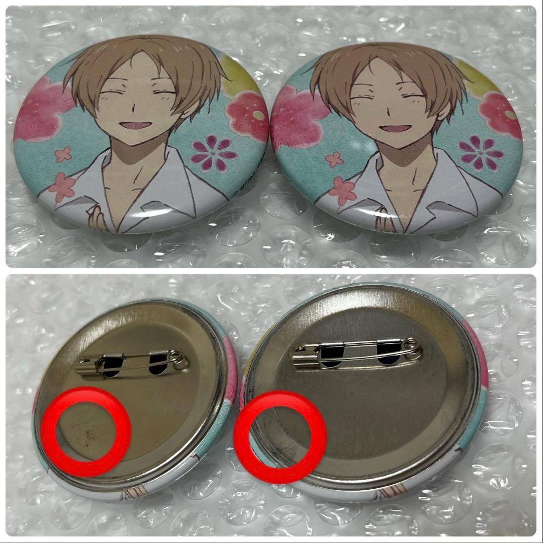 【58点】夏目友人帳　缶バッジ　うつせみに結ぶ　10周年