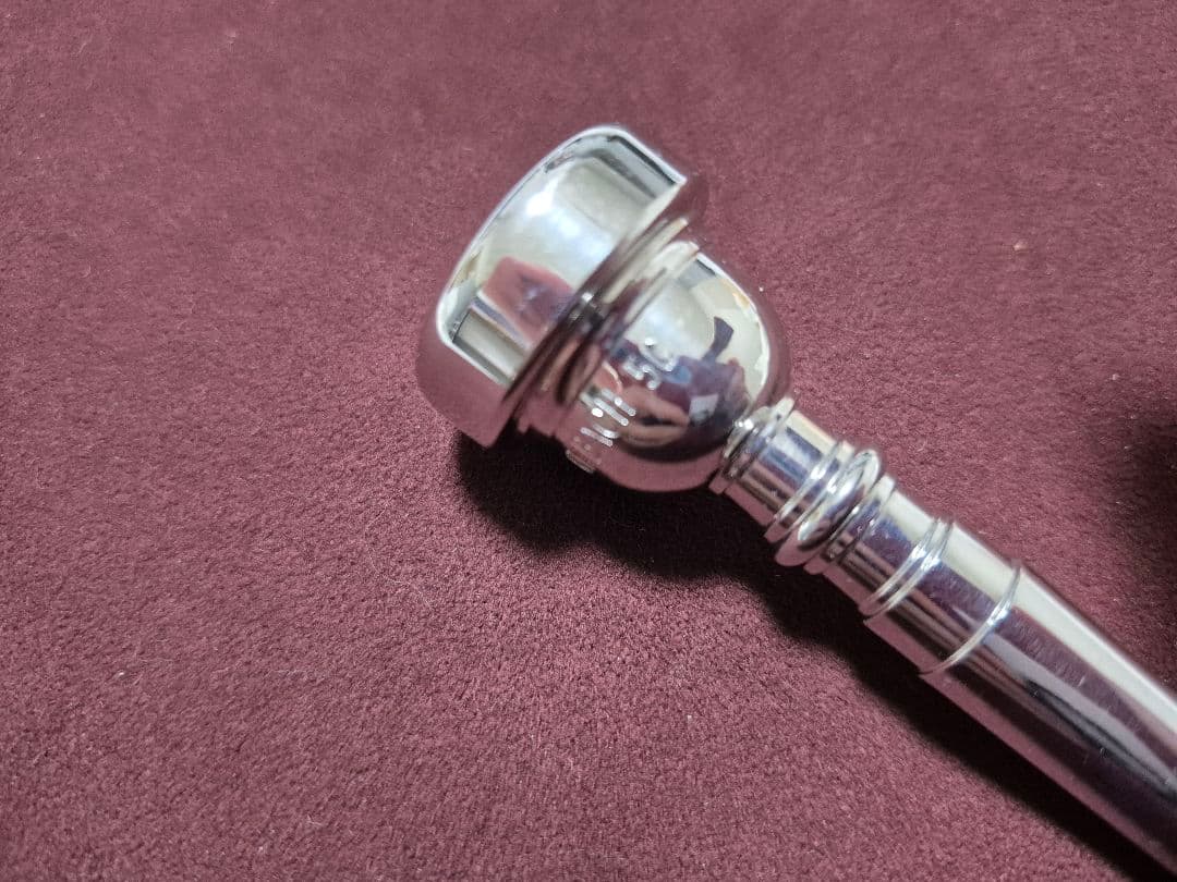 新春値下げ！バック Bachトランペットマウスピース 5C　ロジウムメッキ