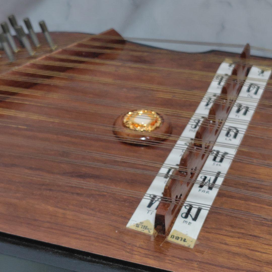 【現状品】 タイ　イラン　打楽器　弦楽器　打弦楽器　民族楽器　キム　サントゥール