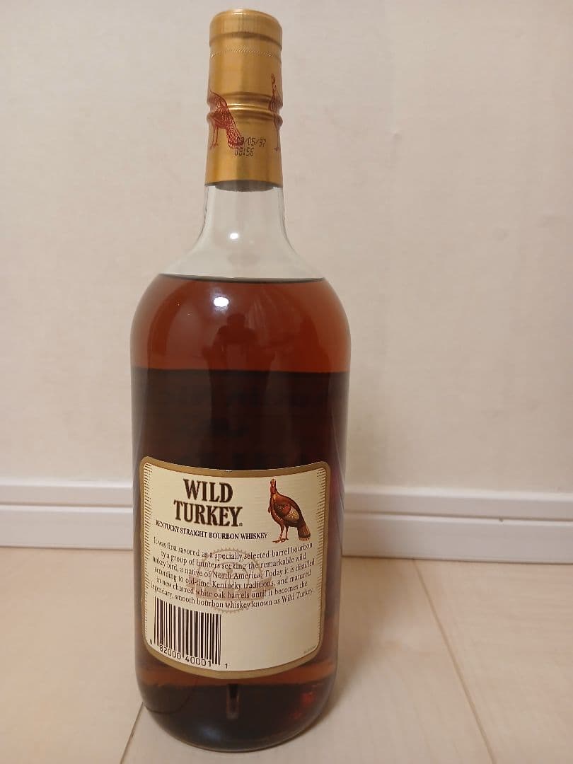 WILD TURKEY 8年熟成 101プルーフ　旧ラベル