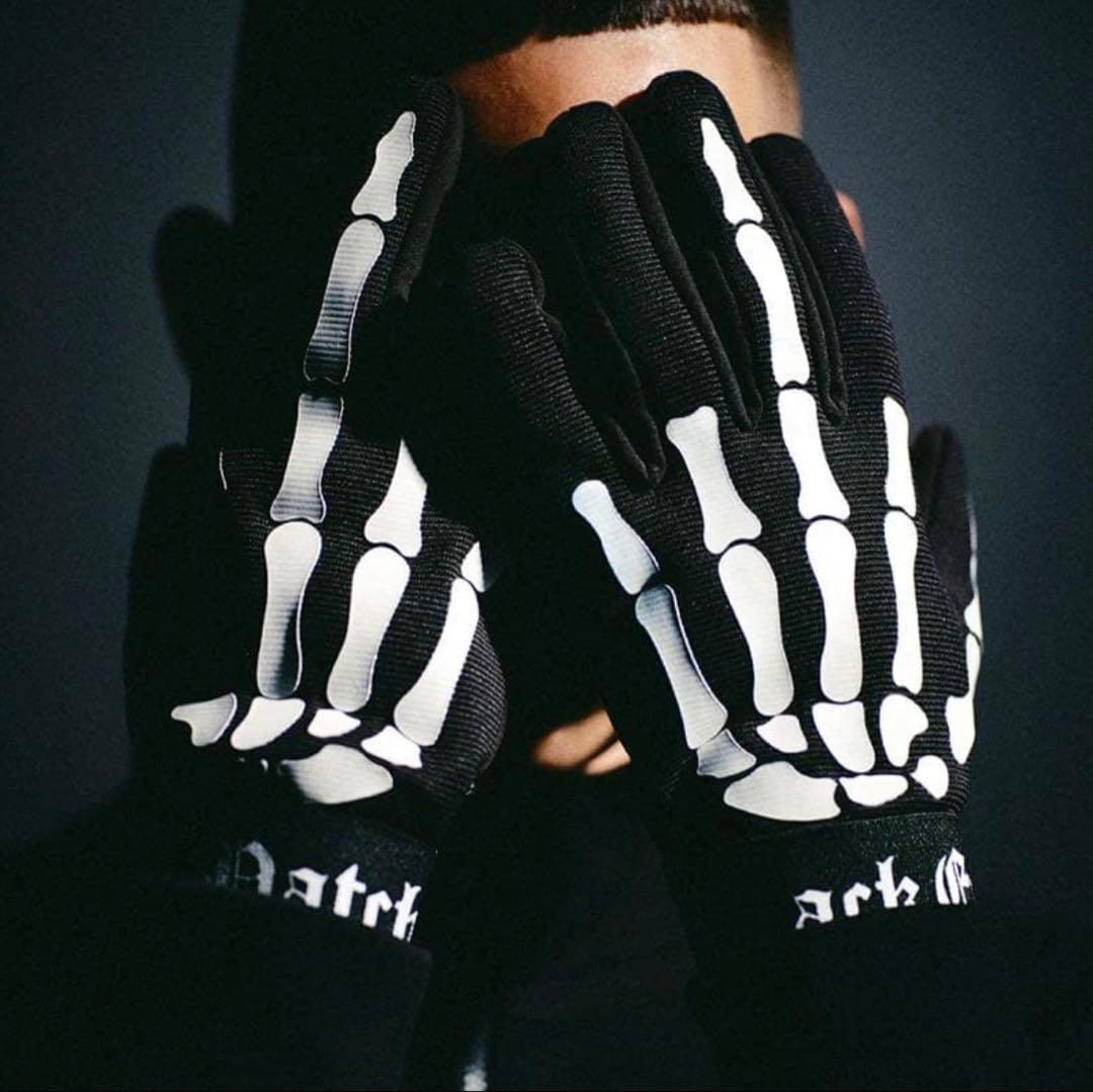 新品）ブラックアイパッチ　SKELETON’S FINGER GLOVES