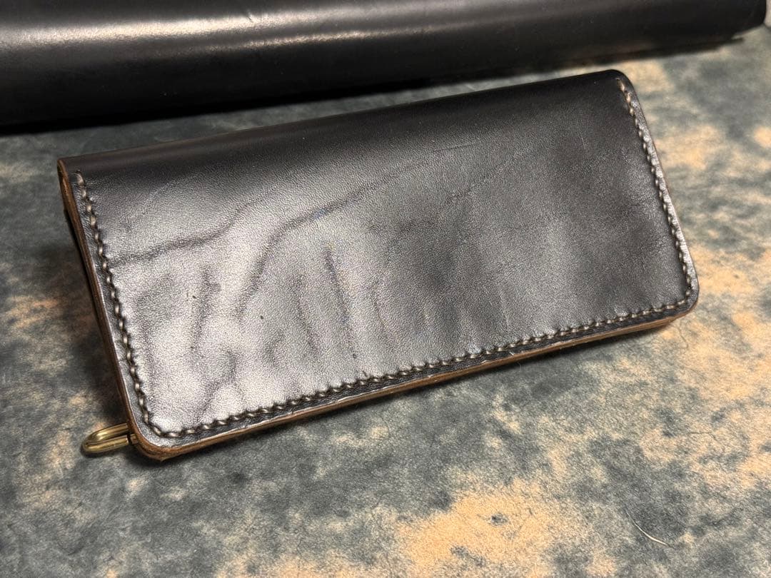 MARYAM社HORSE BUTT(茶芯)血筋多め個体!トラッカーウォレット