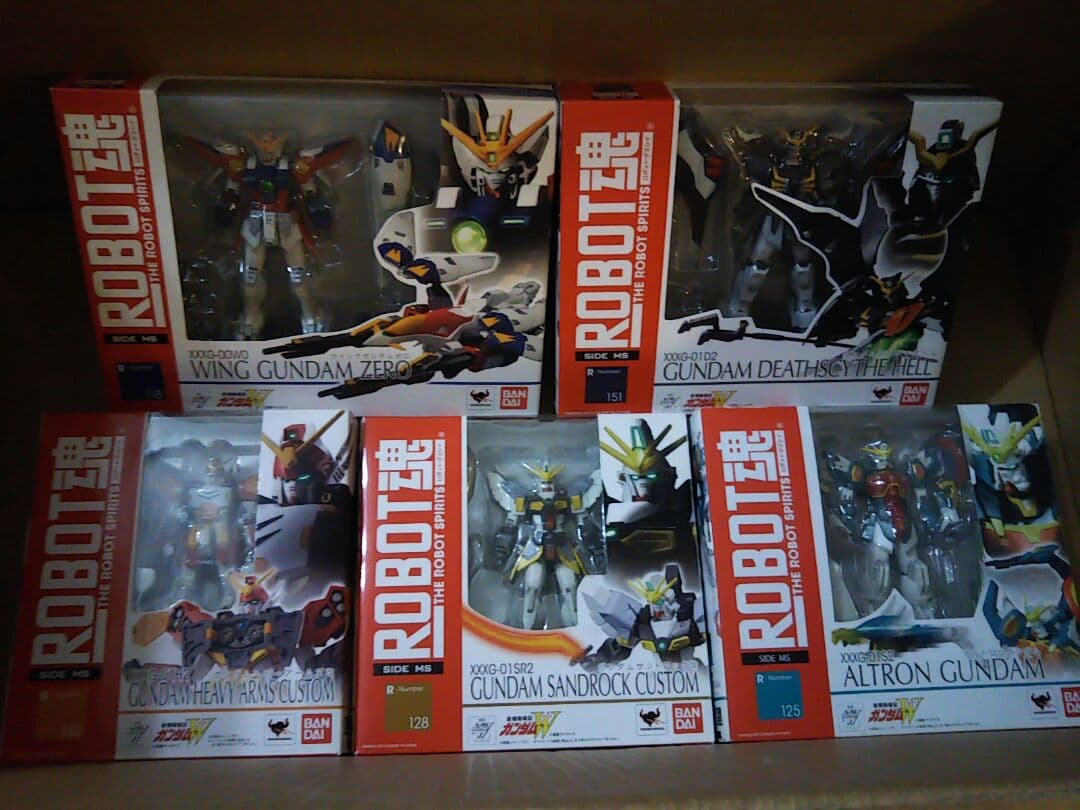 ROBOT魂 SIDE MS ガンダムW 後期5体セット