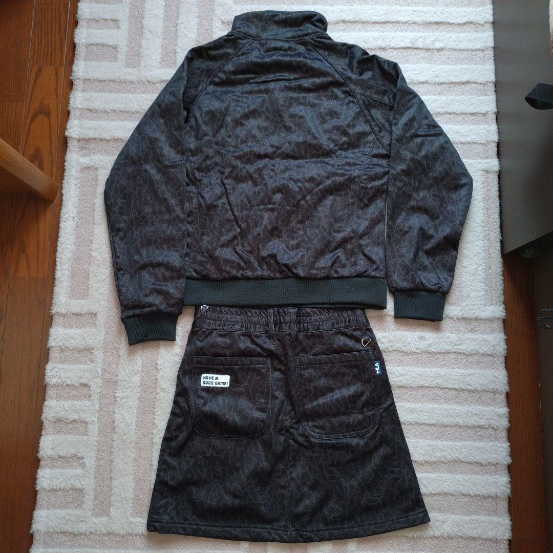 新品 フィラゴルフ 裏起毛 セットアップ 上下 FILA GOLF レディース
