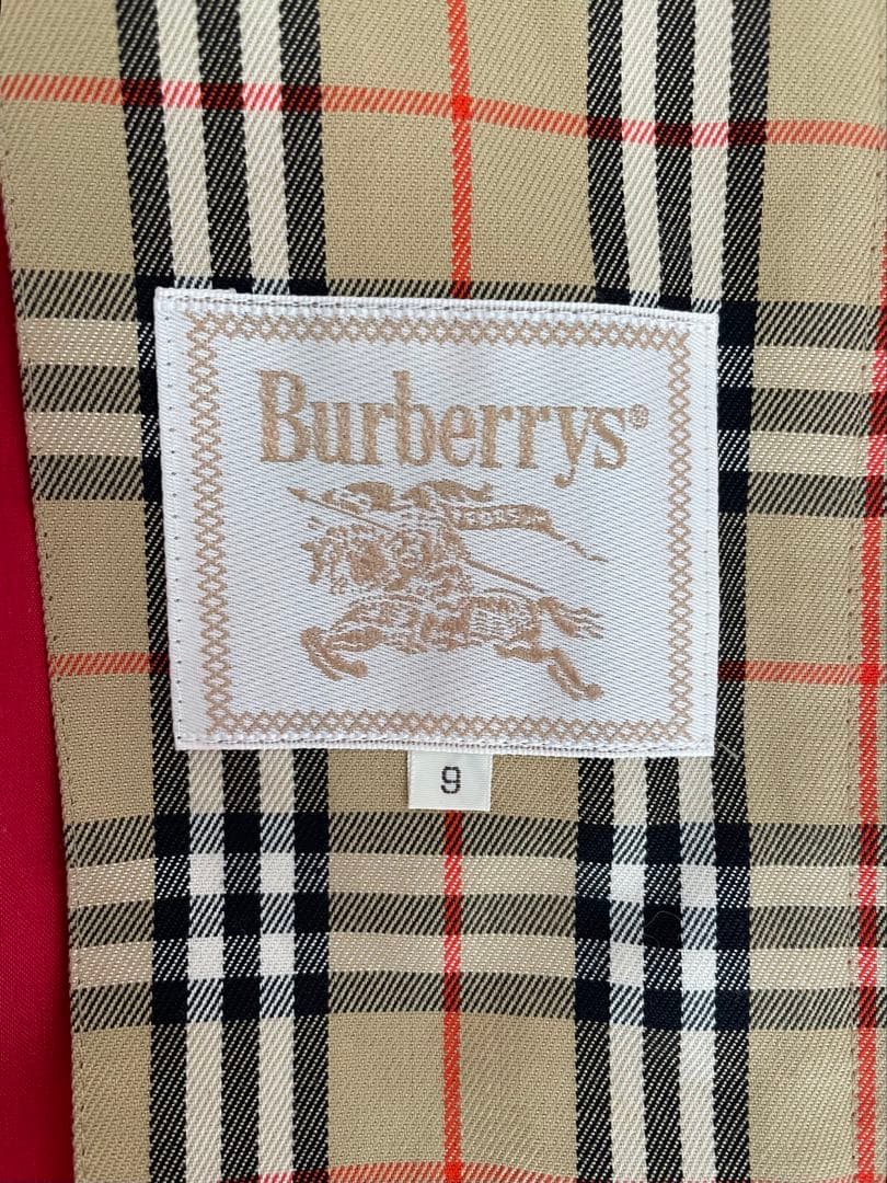貴重✨ バーバリーズ　ジャンバー　ノバチェック　ジャケット　スイングトップ 赤