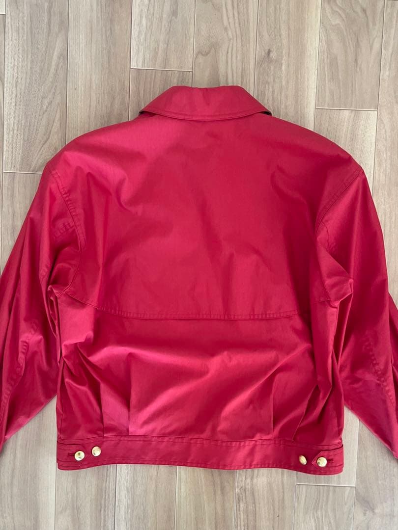 貴重✨ バーバリーズ　ジャンバー　ノバチェック　ジャケット　スイングトップ 赤