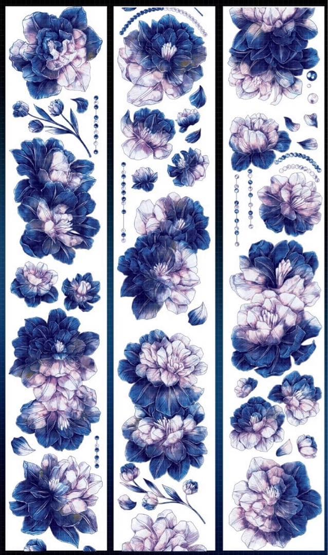 M1277.一木一横 墨韵流光 マスキングテープ 贝壳光PET