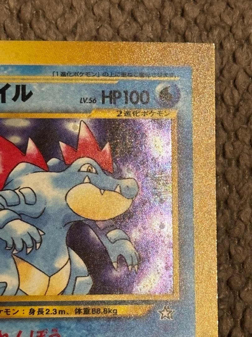 ポケモンカード/オーダイル/スクエアカット/良品