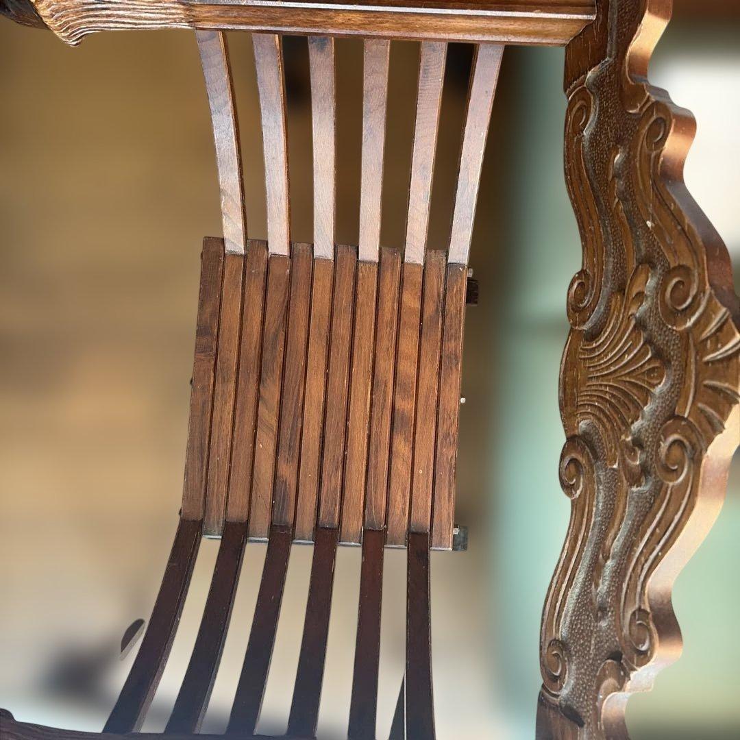 Kikuri 様へ　クラシック 木製 スラットデザインチェア